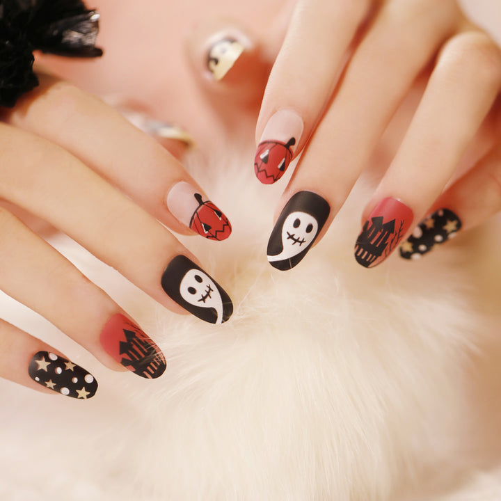 Creative Halloween Nail Art Kalsten