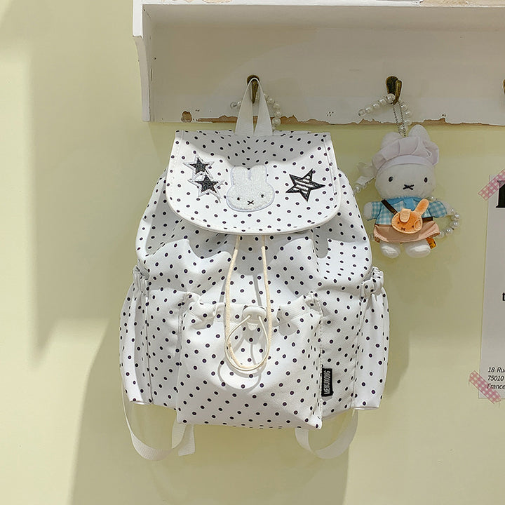 Cute Animal-Themed Polka Dot Backpack Kalsten