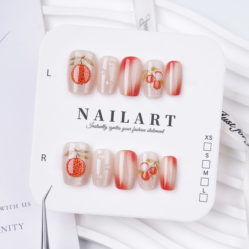 Playful Cartoon-Themed Press-On Nail Art Kalsten