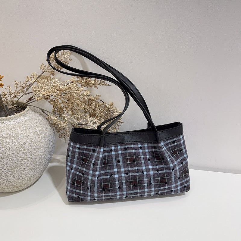Star-Embellished Shoulder Bag