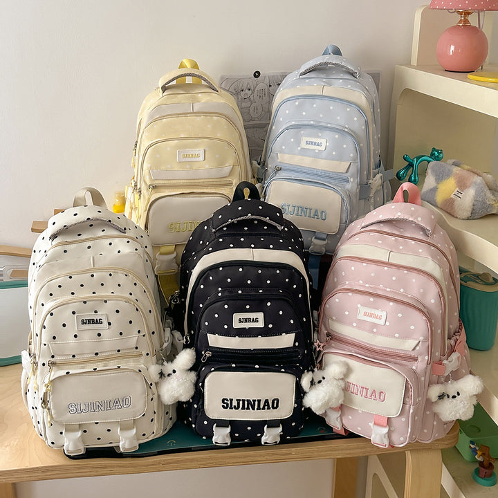 Adventurous Polka Dot Backpack Kalsten