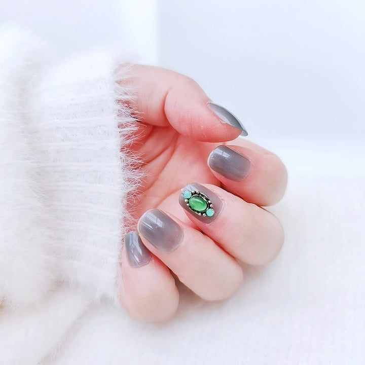 Elegant Glamorous Press-On Nail Set