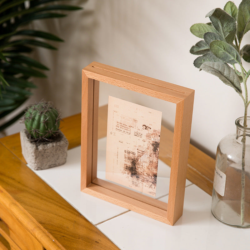 Modern Minimalist Wooden Photo Frame