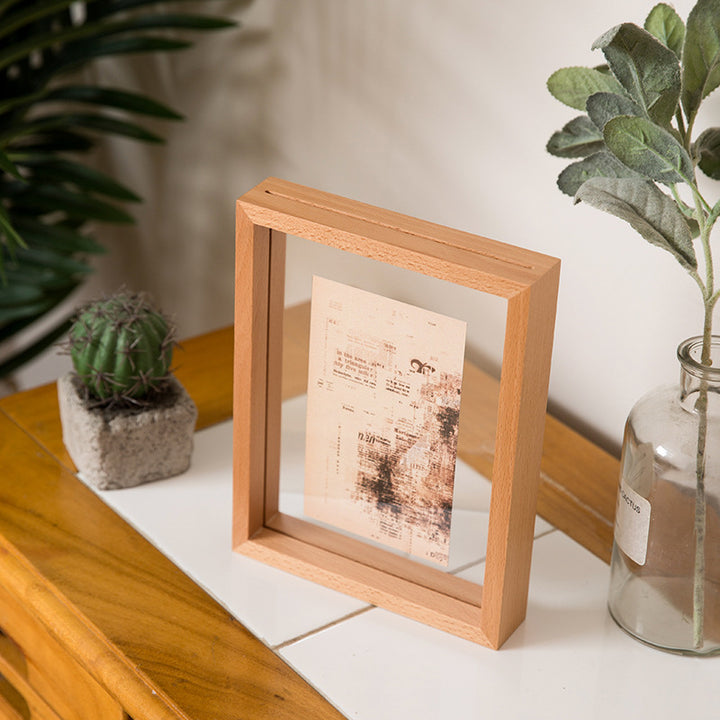 Modern Minimalist Wooden Photo Frame