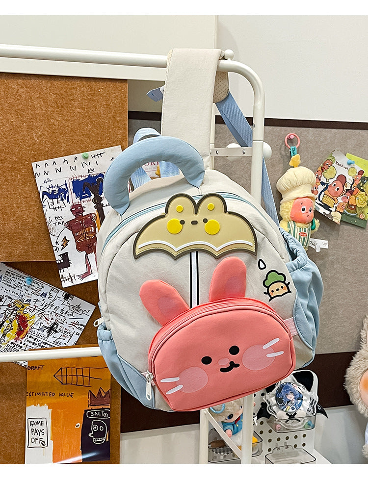 Children's Cute Animal-Themed Mini School Backpack