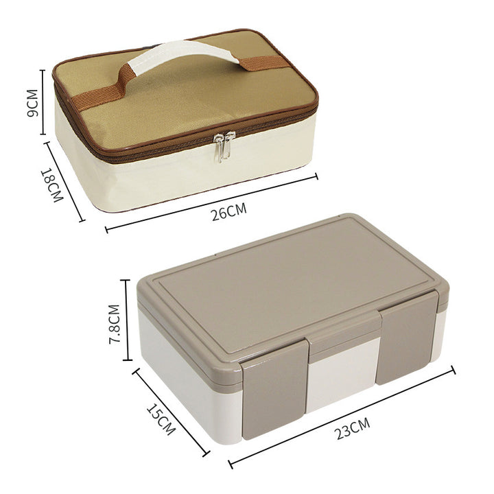 Insulated Multi-Compartment Food Storage Container