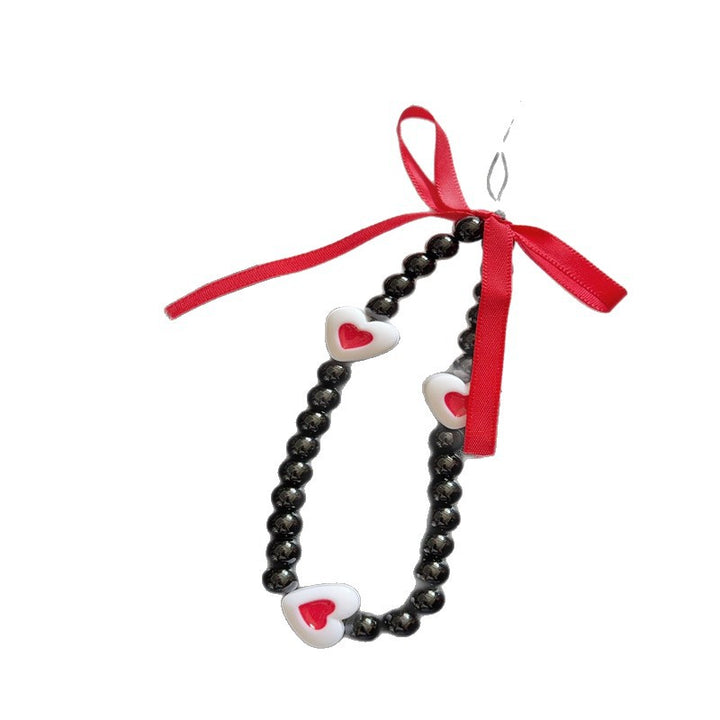 Heart-Themed Beaded Accessory Kalsten