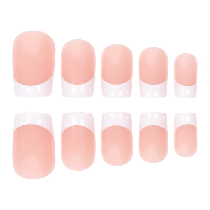 Classic French Tip Press-On Nails Kalsten 1789085679