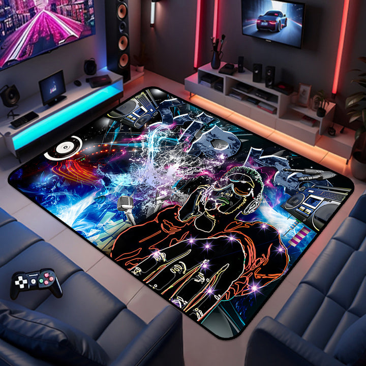 Gaming-Themed Area Rug Kalsten