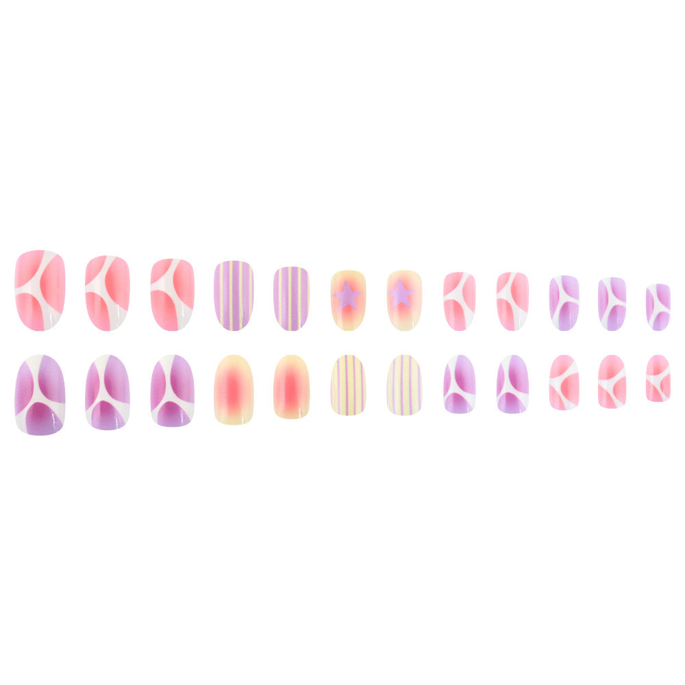 Artistic Press-On Nail Art Collection Kalsten