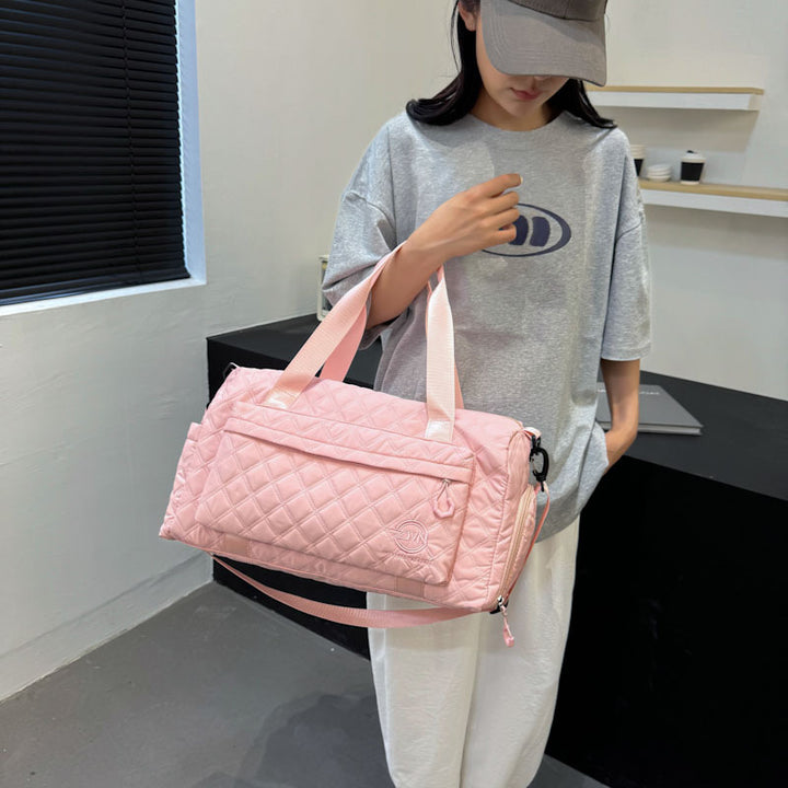 Quilted Travel Gym Duffle Bag Kalsten