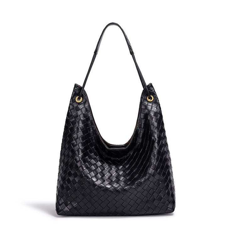 Stylish Woven Hobo Handbag Kalsten