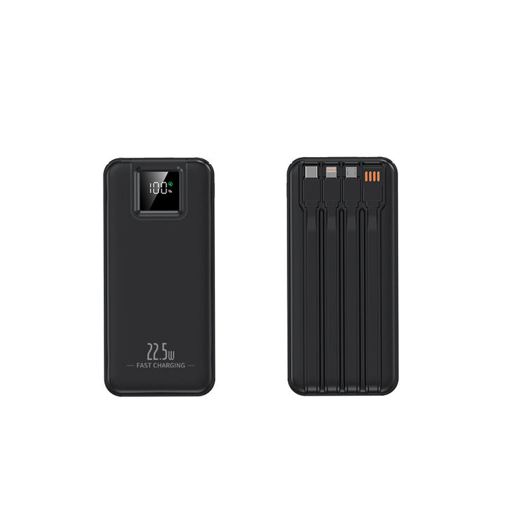 Portable power bank with intelligent fast charging function and digital charge level display Kalsten