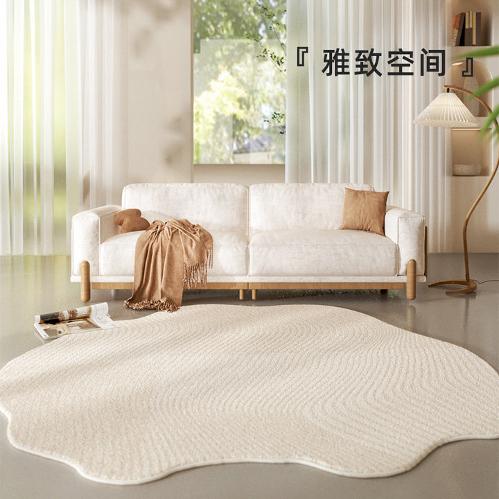 Abstract Textured Area Rug for Home Decor