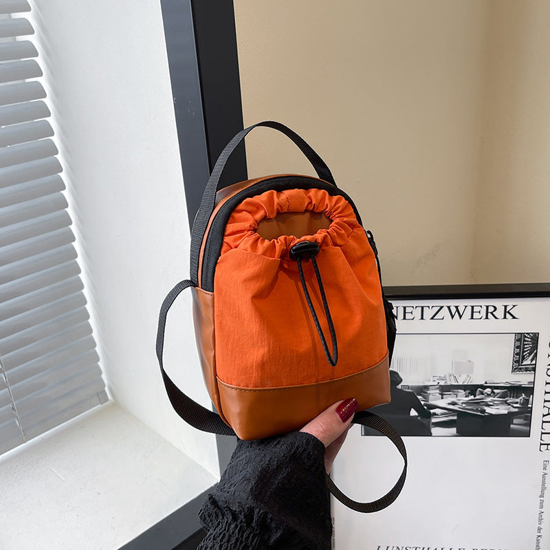 Compact Multi-Pocket Crossbody Bag