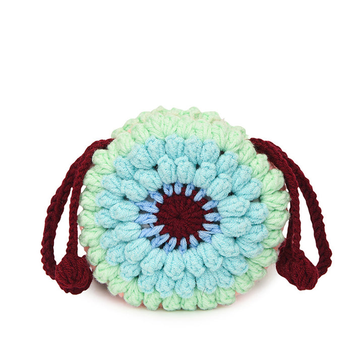 Cute Crochet Floral Mini Bag