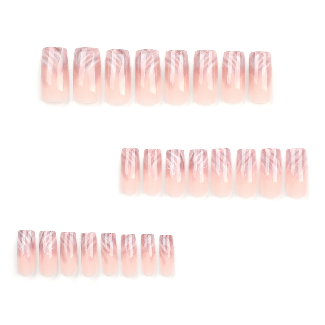 Artistic Acrylic Nails with Elegant Shine Kalsten