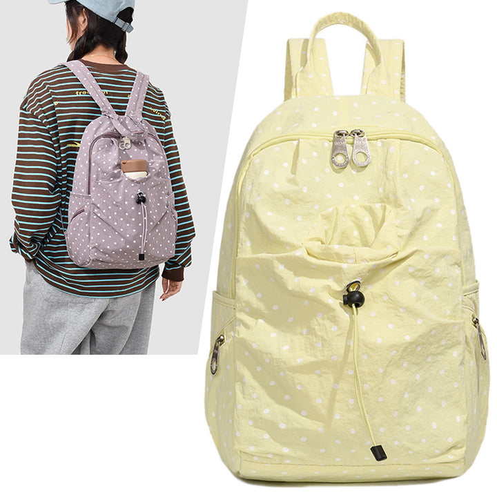 Polka Dot Design Backpack Kalsten