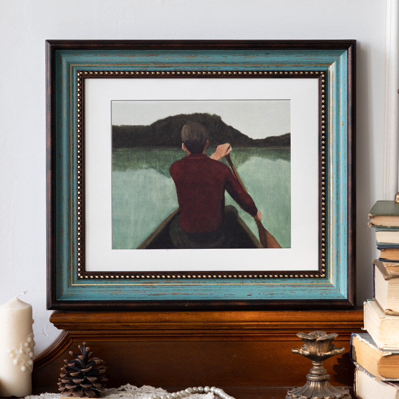 Artistic Framed Landscape Artwork for Wall Decor