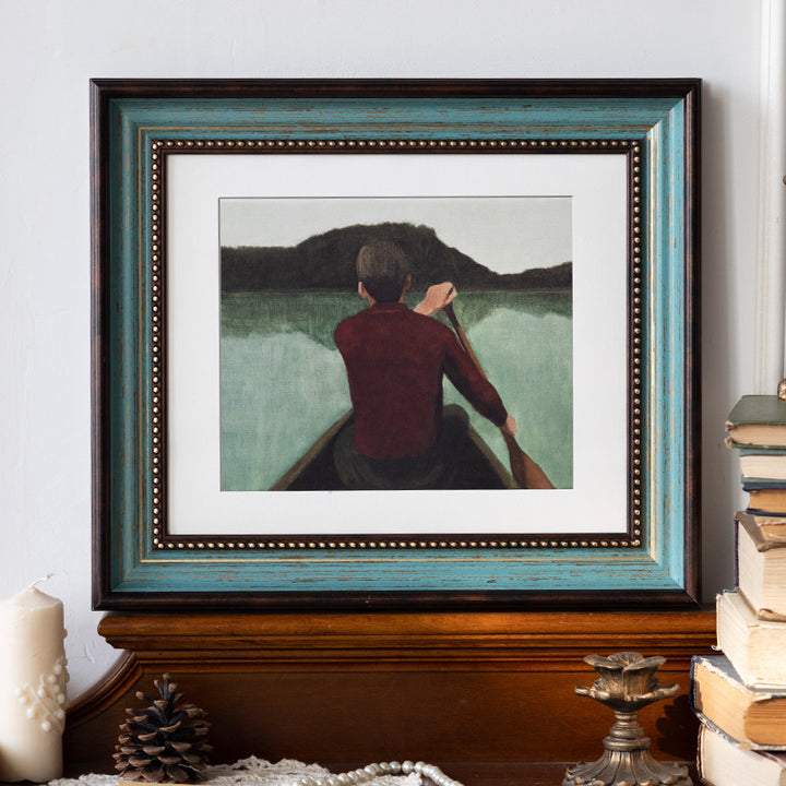 Artistic Framed Landscape Artwork for Wall Decor