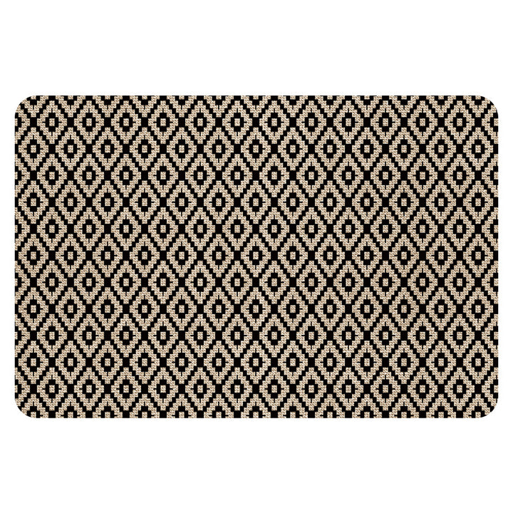 Geometric Pattern Bath Rug