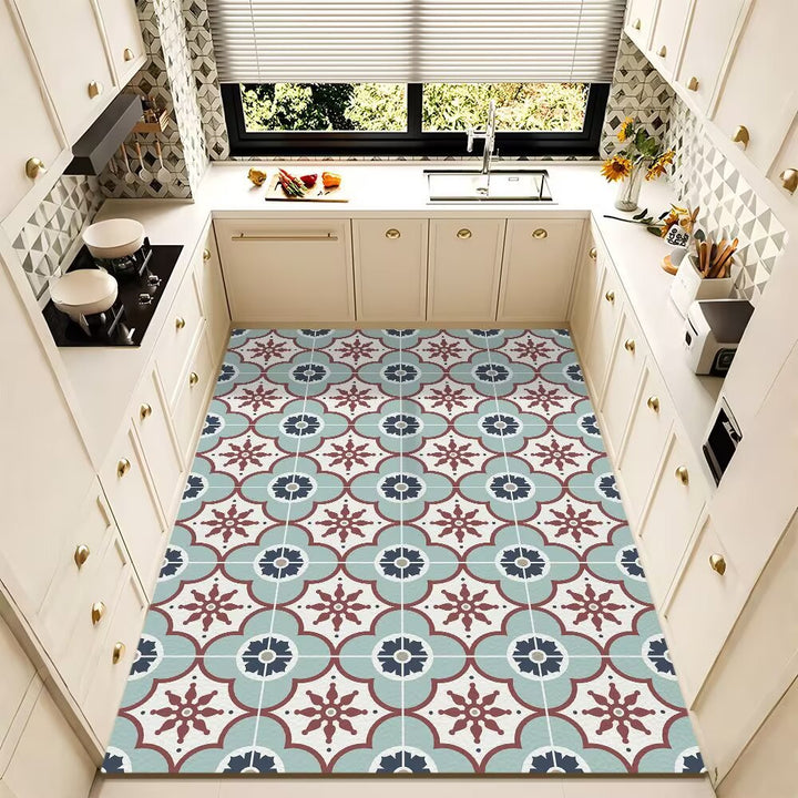 Geometric Kitchen Area Rug
