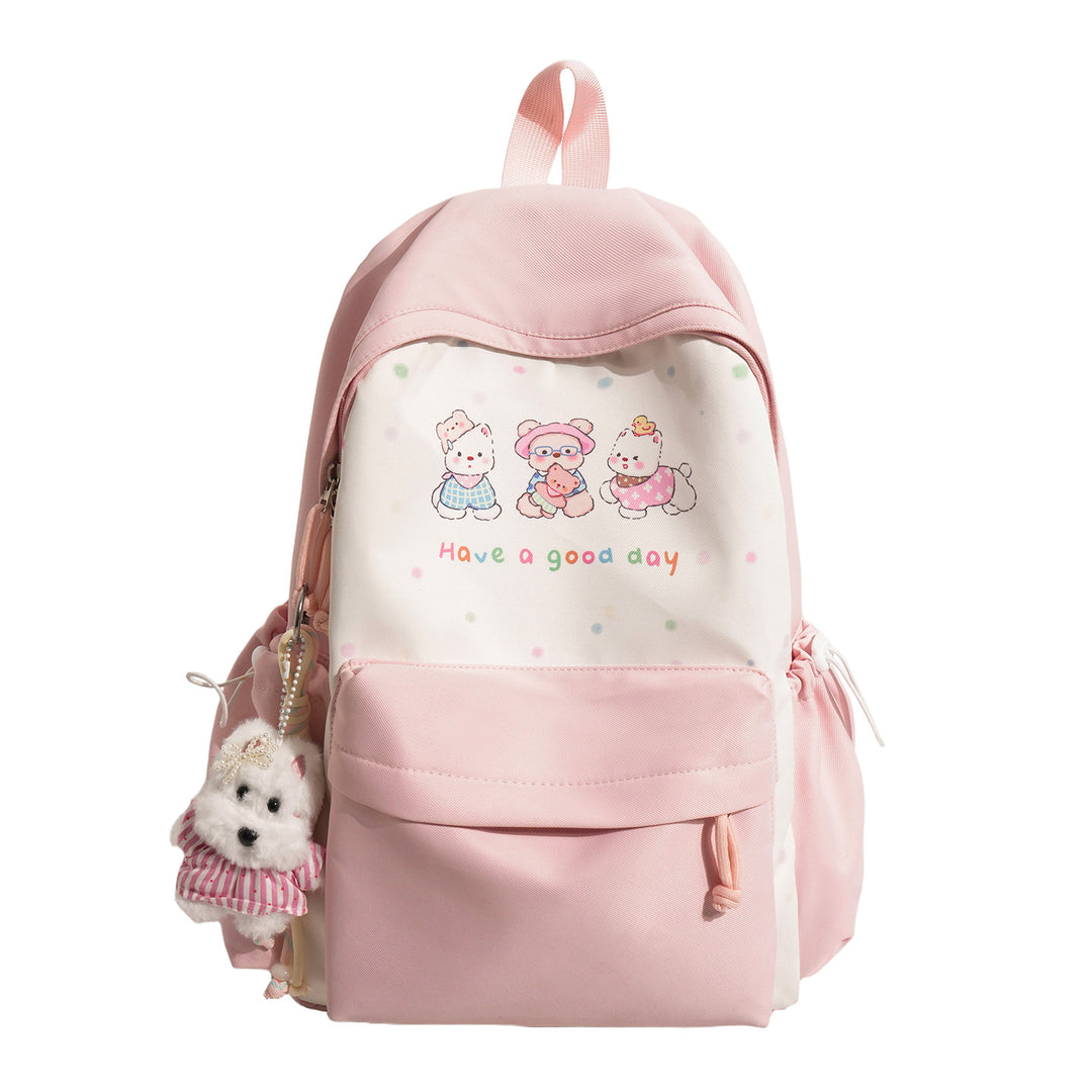 Cute Illustrated Animal-Themed Backpack Kalsten