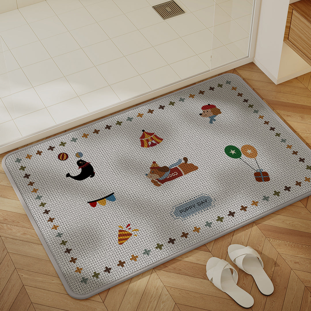 Funny Dog Indoor Mat Kalsten