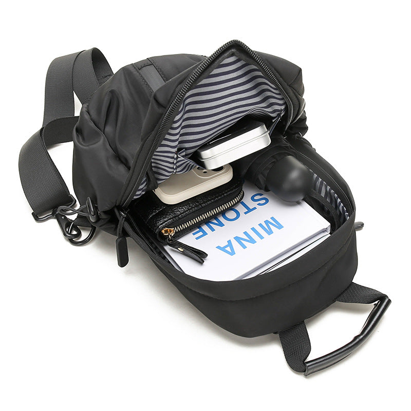 Compact Sling Backpack with Multiple Storage Compartments Kalsten
