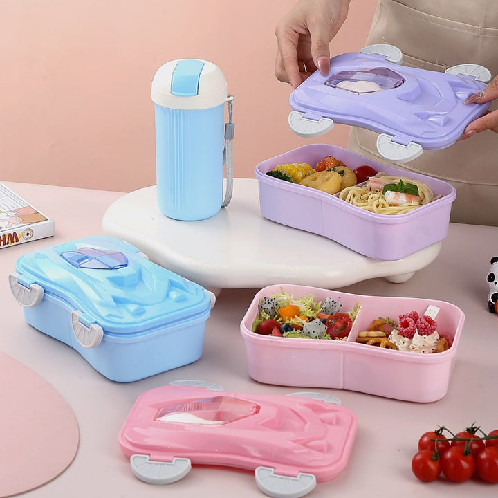 Stylish Insulated Water Bottle and Food Storage Box Set
