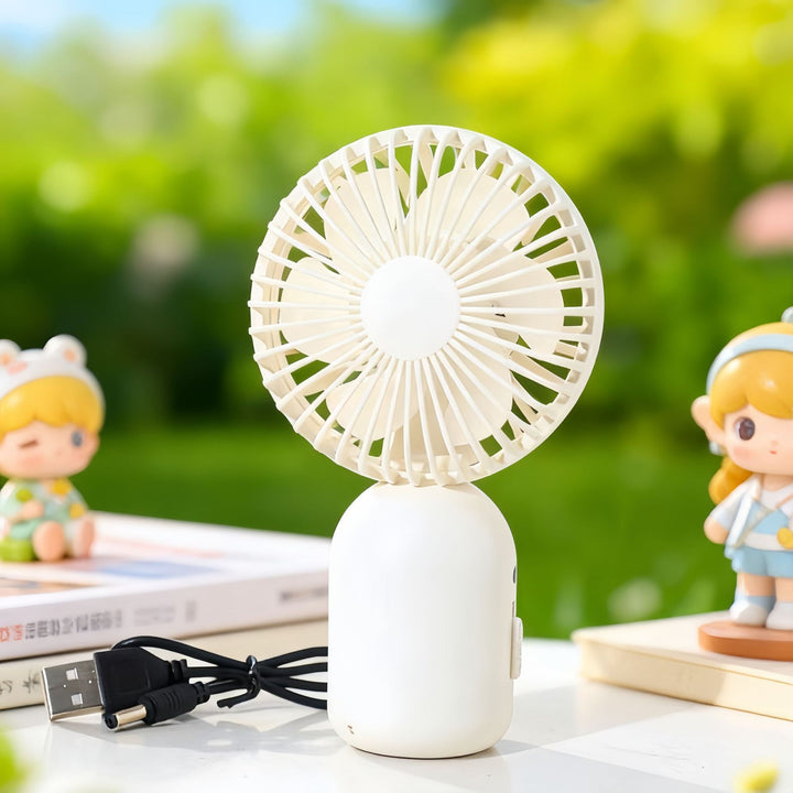 Ladies portable USB hand fan with flexible design Kalsten