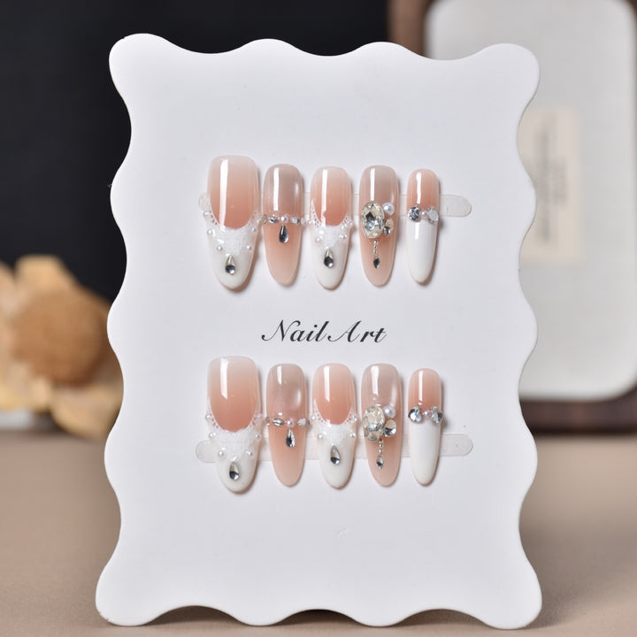 Decorative Animal Print Press-On Nail Set Kalsten