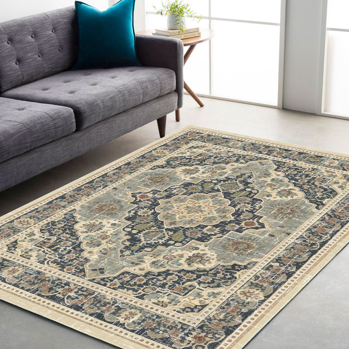 Vintage-Inspired Persian Area Rug Kalsten 1791538305