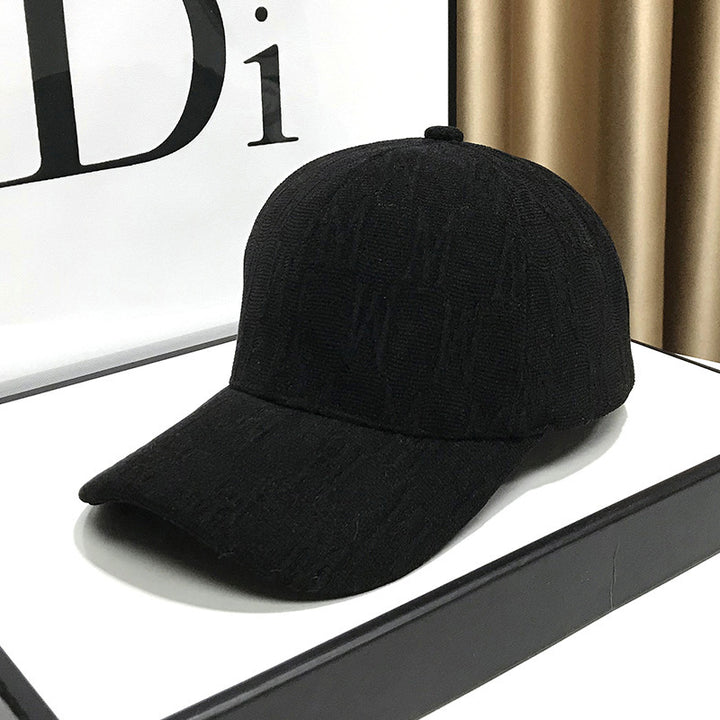 Women's Textured Fabric Baseball Cap Kalsten