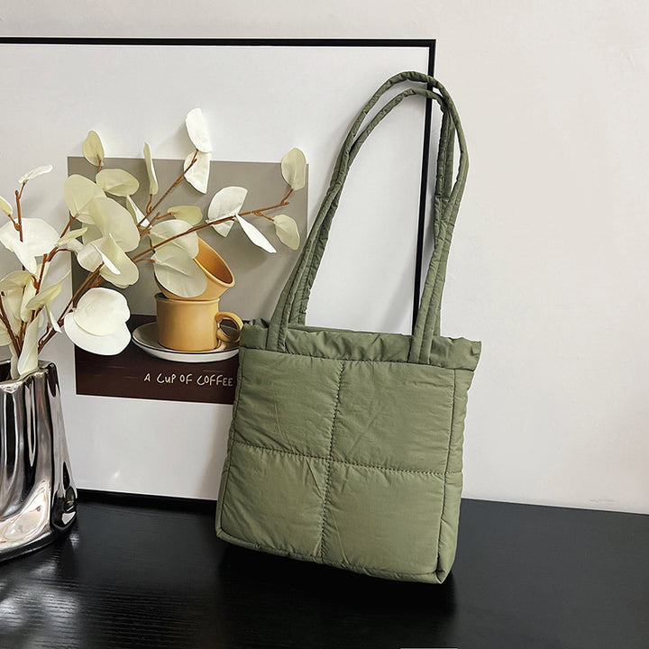 Padded Texture Tote Bag