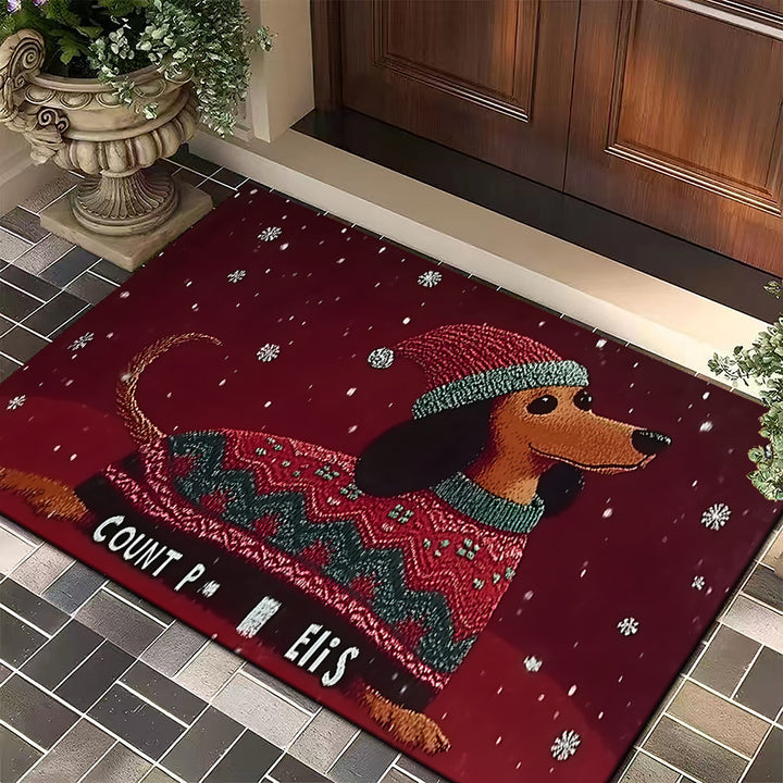Decorative Christmas-Themed Entrance Mat Kalsten