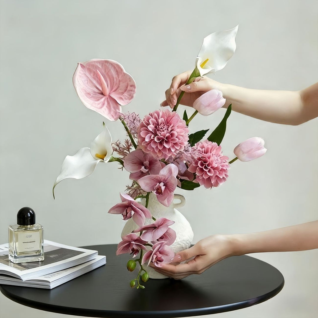 Elegant Synthetic Floral Bouquet