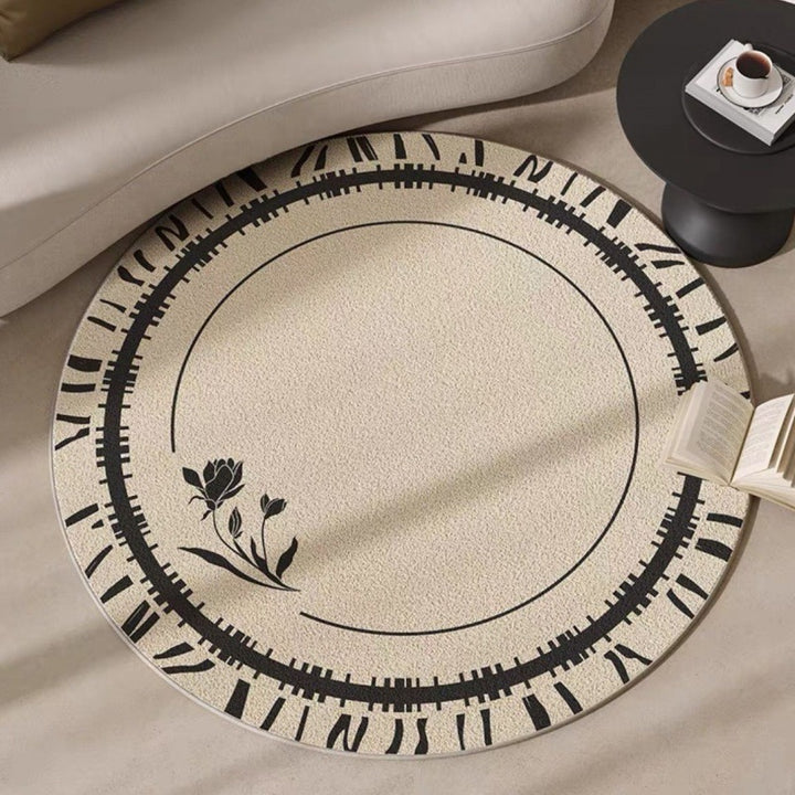 Artistic Round Area Mat Kalsten