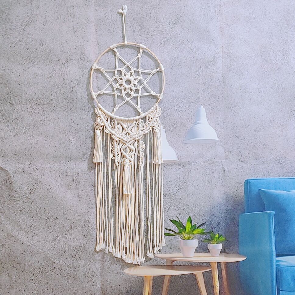 Elegant Macrame Dreamcatcher Wall Decor Kalsten