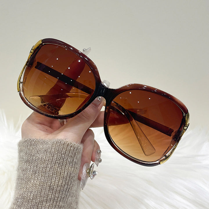 Women's Oversized Designer Sunglasses with Luxurious Accents Kalsten