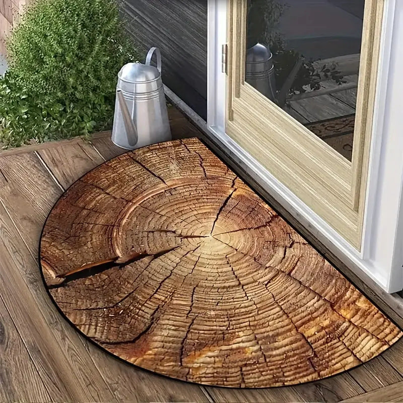 Floral Mosaic Decorative Mat