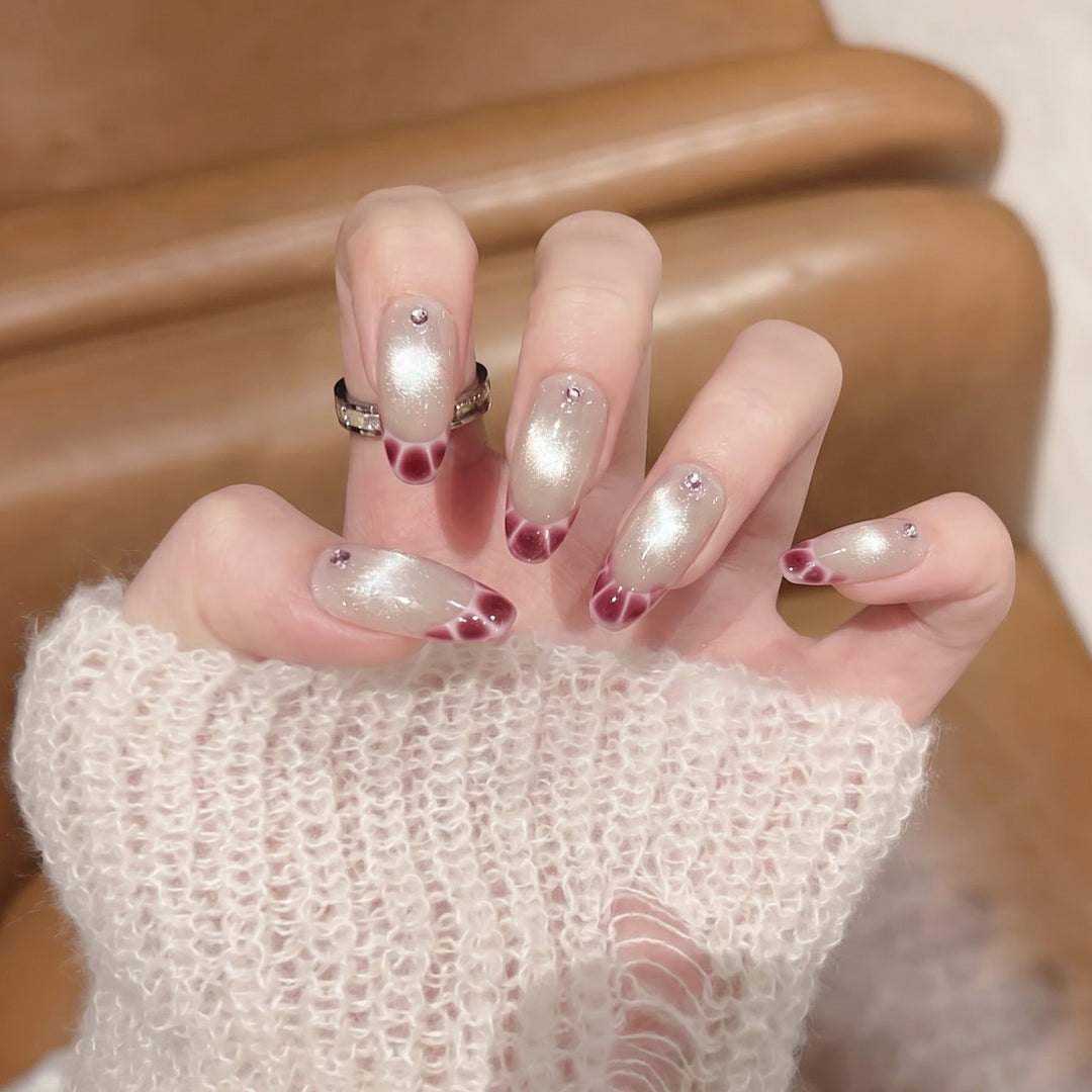 Elegant Gel Press-On Nail Set Kalsten