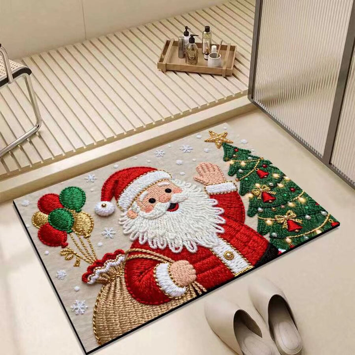 Christmas-Themed Entrance Mat Kalsten