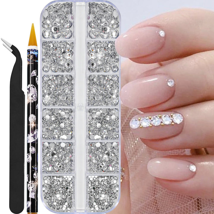 Crystal Rhinestone Nail Art Decoration Kit
