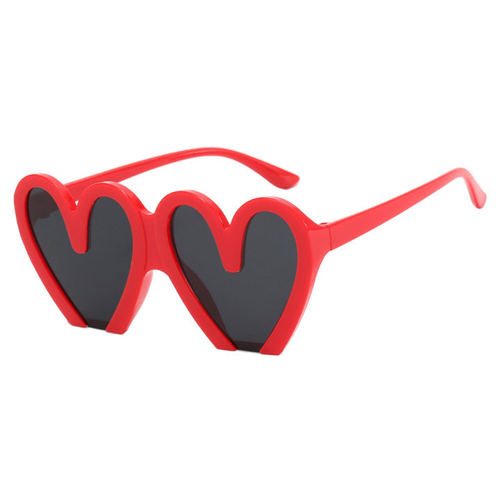 Women Heart-Shaped Sunglasses Kalsten 1780928954