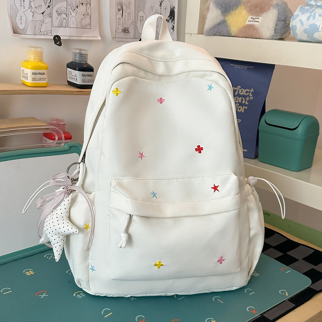 Casual Embroidered Star Backpack Kalsten