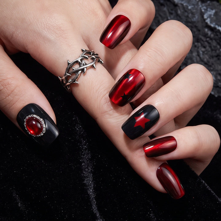 Glamorous Designer Press-On Nails Kalsten