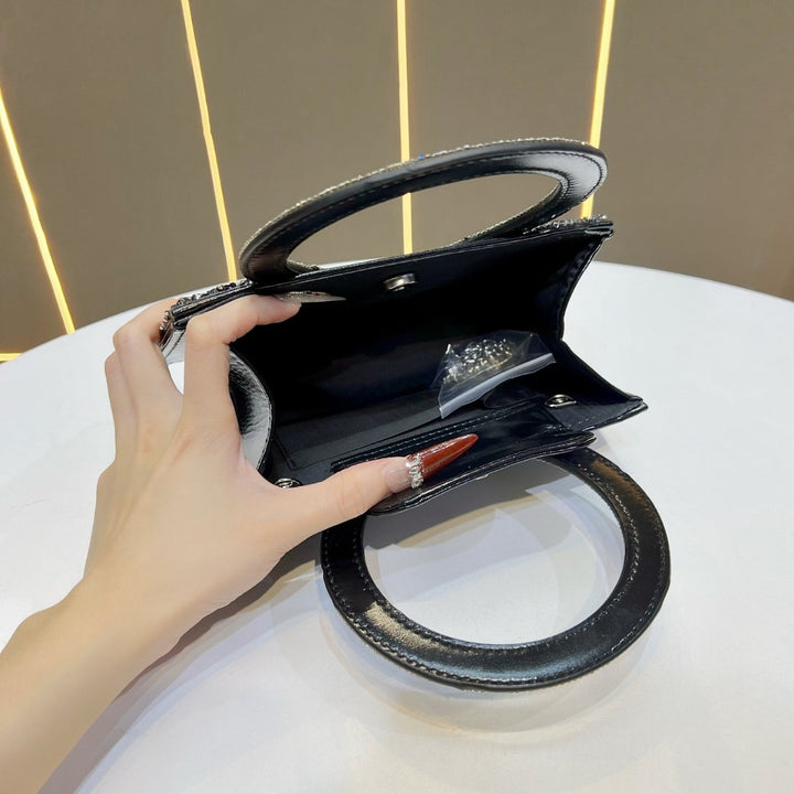 Sparkling Structured Evening Handbag