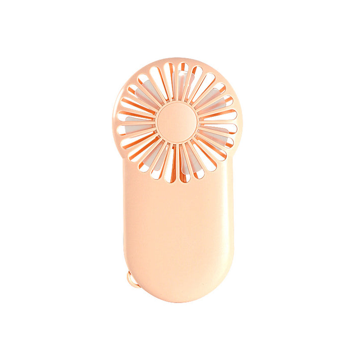 Ladies portable handheld fan with ergonomic design Kalsten