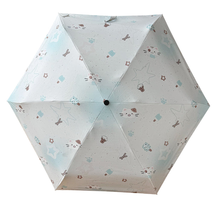 Women's Foldable Umbrella with Cheerful Animal Designs Kalsten